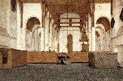 Pieter Jansz Saenredam Interior of the Church of St Odulphus, Assendelft oil painting reproduction